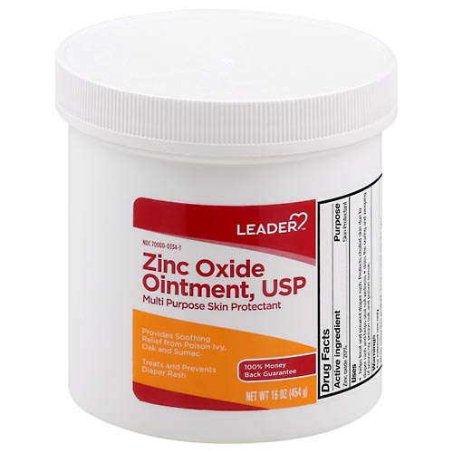 Image for Leader Ointment, Zinc Oxide, USP,16oz from Vanco Pharmacy