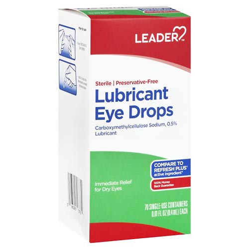 Image for Leader Lubricant Eye Drops,70ea from Vanco Pharmacy