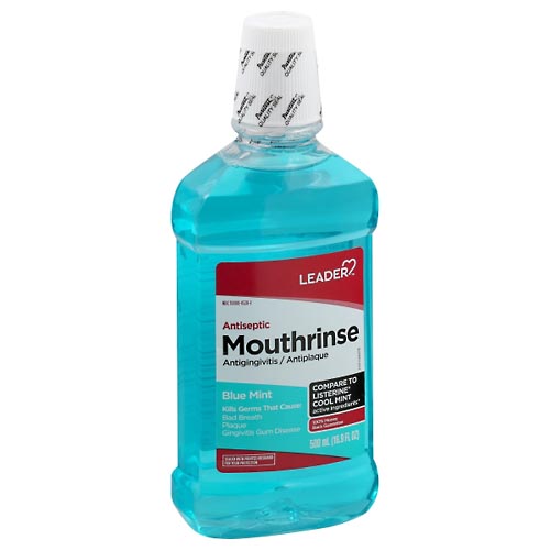 Image for Leader Mouthrinse, Blue Mint,500ml from Vanco Pharmacy