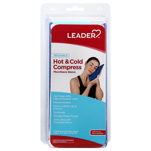 Image for Leader Hot & Cold Compress, Reusable,1ea from Vanco Pharmacy
